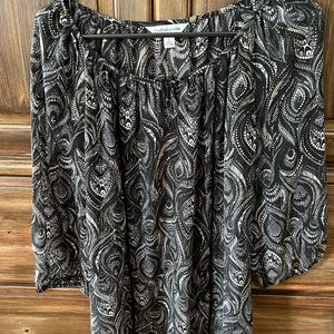 3/4 sleeves Croft & Barrow